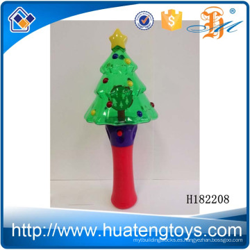 H182208 Los niños calientes de los artículos de la Navidad que juegan el juguete llevado del flash del árbol de navidad para la venta